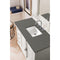 James Martin Providence 48" Single Vanity Cabinet Bright White with 3 cm Gray Expo Quartz Top 238-105-V48-BW-3GEX