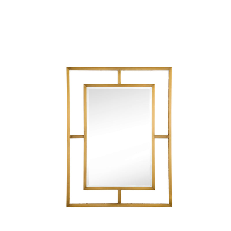 James Martin Two Boston 15 1/4" Wall Brackets Radiant Gold with 31.5" White Glossy Composite Countertop 055BK16RGD31.5WG2