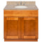 Brown Bathroom Vanity 36", Wheat Granite Top, Faucet LB4B WH378-36NP-4B