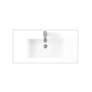 James Martin 35.4" Single Sink Top Glossy White SWB-S35.4-GW