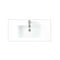 James Martin 35.4" Single Sink Top Glossy White SWB-S35.4-GW