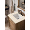 James Martin Savannah 26" Single Vanity Cabinet Driftwood with 3 cm Eternal Marfil Quartz Top 238-104-V26-DRF-3EMR