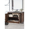 James Martin Athens 36" Single Vanity Cabinet Mid Century Acacia with 3 cm Gray Expo Quartz Top E645-V36-MCA-3GEX