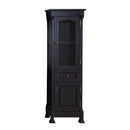 James Martin Brookfield 60" Antique Black Single Vanity with 3 cm Eternal Serena Quartz Top 147-114-5331-3ESR