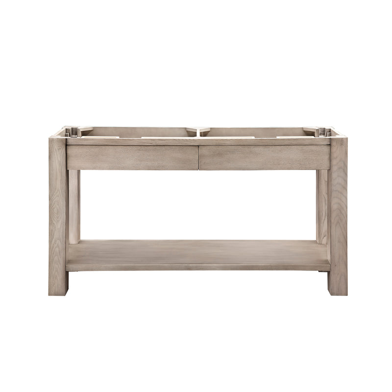 James Martin Brooklyn 63" Wooden Sink Console Platinum Ash C205-V63-PTA