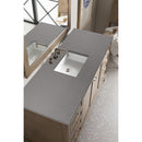 James Martin Chicago 60" Single Vanity Whitewashed Walnut with 3 cm Gray Expo Quartz Top 305-V60S-WWW-3GEX