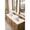 James Martin Providence 60" Double Vanity Cabinet Driftwood with 3 cm Eternal Marfil Quartz Top 238-105-5611-3EMR