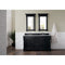 James Martin Brookfield 60" Antique Black Double Vanity with 3 cm Eternal Serena Quartz Top 147-114-5631-3ESR