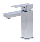 ALFI Brushed Nickel Square Single Lever Bathroom Faucet AB1229-BN