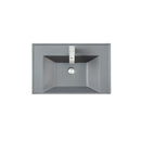 James Martin 27.6" Single Sink Top Modern Grey SWC-S27.6-MGR