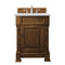 James Martin Brookfield 26" Country Oak Single Vanity with 3 cm Ethereal Noctis Quartz Top 147-114-V26-COK-3ENC