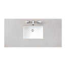 James Martin 48" Single Top 3 cm Eternal Serena Quartz with Sink 050-S48-ESR-SNK