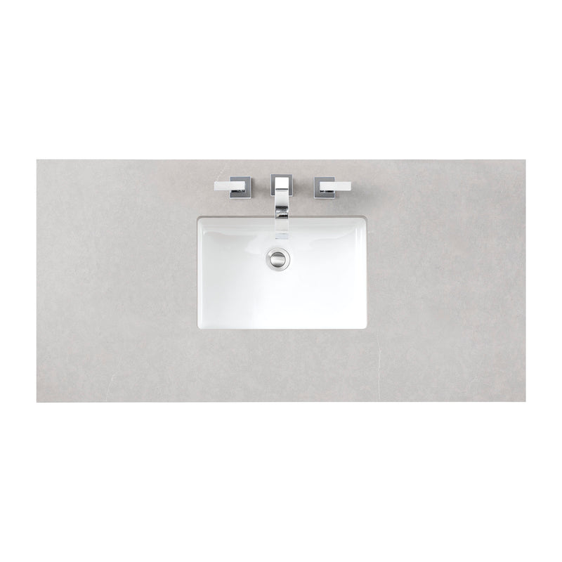 James Martin Brittany 48" Urban Gray Single Vanity with 3 cm Eternal Serena Quartz Top 650-V48-UGR-3ESR