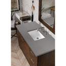 James Martin Metropolitan 48" Single Vanity American Walnut with 3 cm Gray Expo Quartz Top 850-V48-AWT-3GEX