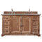 James Martin Providence 60" Double Vanity Cabinet Driftwood with 3 cm Grey Expo Quartz Top 238-105-5611-3GEX