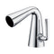 ALFI Brushed Nickel Single Hole Cone Waterfall Bathroom Faucet AB1788-BN