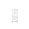 James Martin Athens 15" Cabinet with Drawers and Door Glossy White with 3 cm Eternal Marfil Top E645-B15L-GW-3EMR