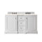 James Martin De Soto 60" Double Vanity Bright White with 3 cm Eternal Marfil Quartz Top 825-V60D-BW-3EMR