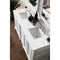 James Martin De Soto 72" Double Vanity Bright White with 3 cm Ethereal Noctis Quartz Top 825-V72-BW-3ENC