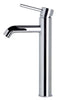 ALFI Tall Brushed Nickel Single Lever Bathroom Faucet AB1023