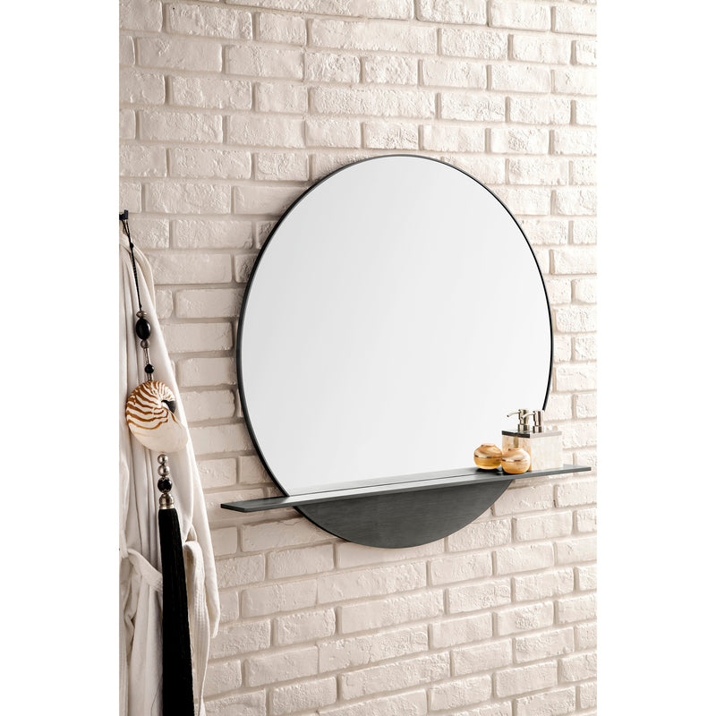 James Martin Platform 36" Mirror Modern Iron 909-M36-MDI